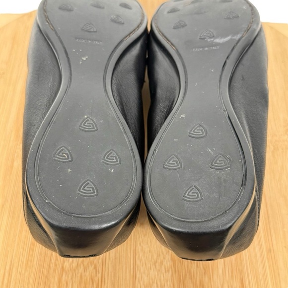 AGL Attilio Giusti Leombruni Black Leather Horse Bit Loafer EU Size 38.5 US 8.5 - Picture 11 of 14